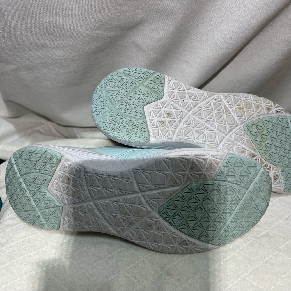Puma Slip-On Sneakers in Mint Green - Picture 9 of 11